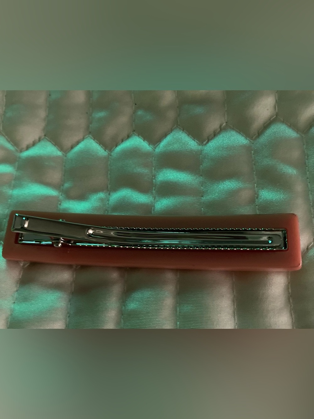ChaneI Retro Vibe Hair Clip/ Barrette Multi color Logo Spell- Out - Picture 3 of 4